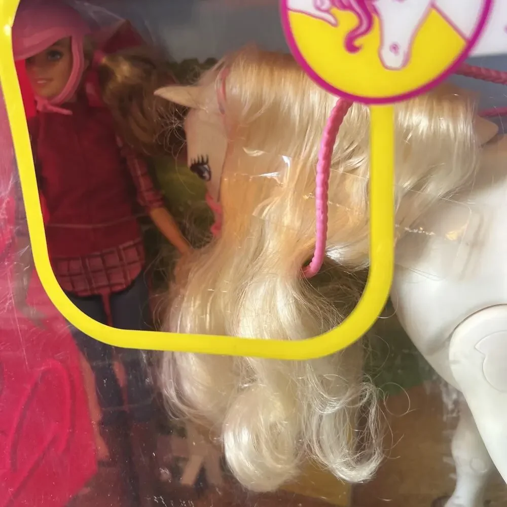 Mattel BARBIE Dream Horse VOICE ACTIVATED Blonde Barbie Doll Set NIB NEW Blonde